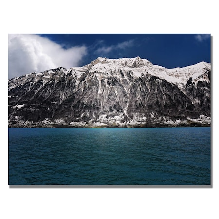 Philippe Sainte-Laudy Brienz Lake Switzerland' Canvas Art,30x47